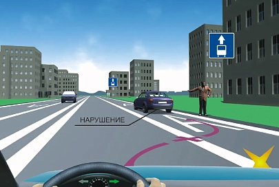 В ГАИ рассказали, что значат желтые треугольники на дороге, и сколько стоит не пропустить автобус